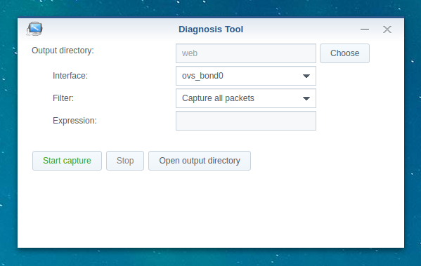 Synology-App "Diagnosis Tool"